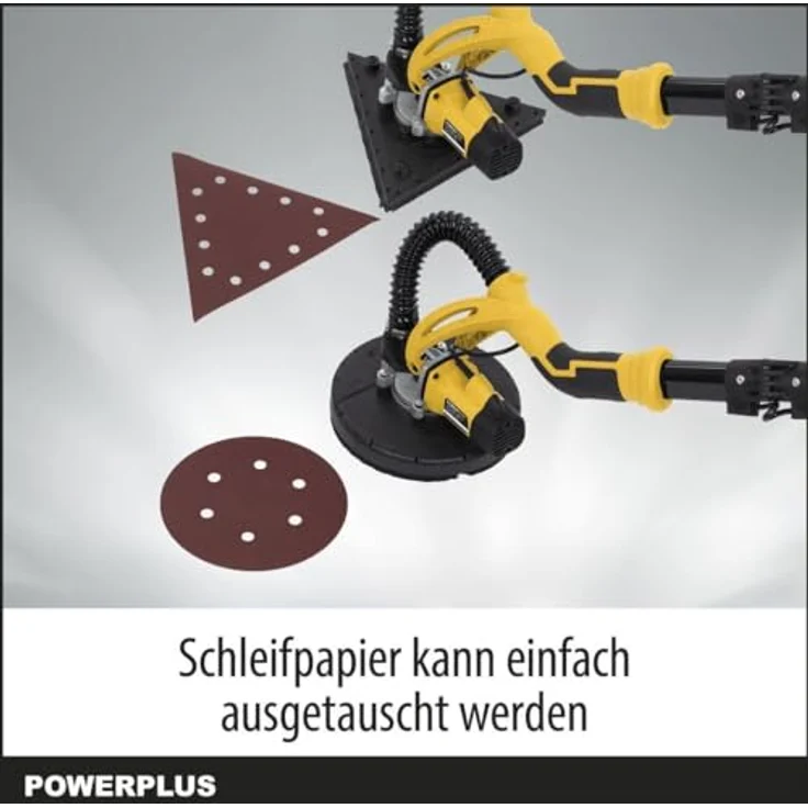 PowerPlus 2-in-1 Kombi-teleskop Trockenbauschleifer(710W), POWX0477 – Bild 4