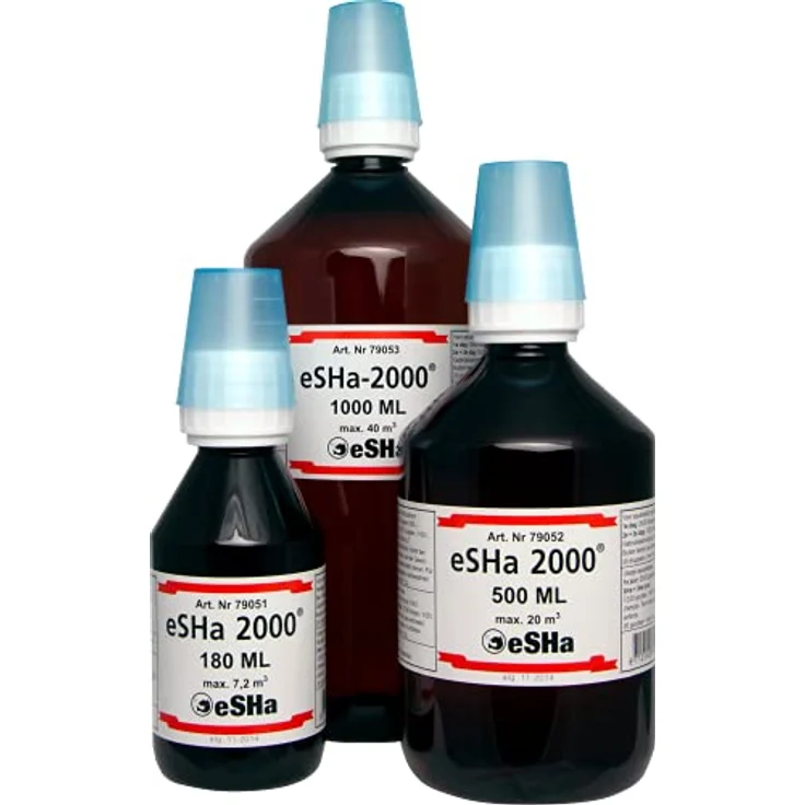 eSHa Labs eSHa 2000 – Breitbandheilmittel gegen Verpilzungen, Flossenfäule und bakterielle Krankheiten, 180 ml, für Teich- und Aquarienfische – Bild 2