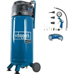 Scheppach HC51V, Kompressor mit 1.500 W, 50 l Kessel, max. Druck 10 bar, 220 l/min Ansaugleistung, ölfrei, vertikal