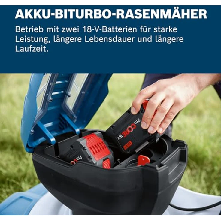 BOSCH Professional Akkurasenmäher GRA 18V2-46, 46 cm Schnittbreite, Akku-Rasenmäher Ohne Akku – Bild 5