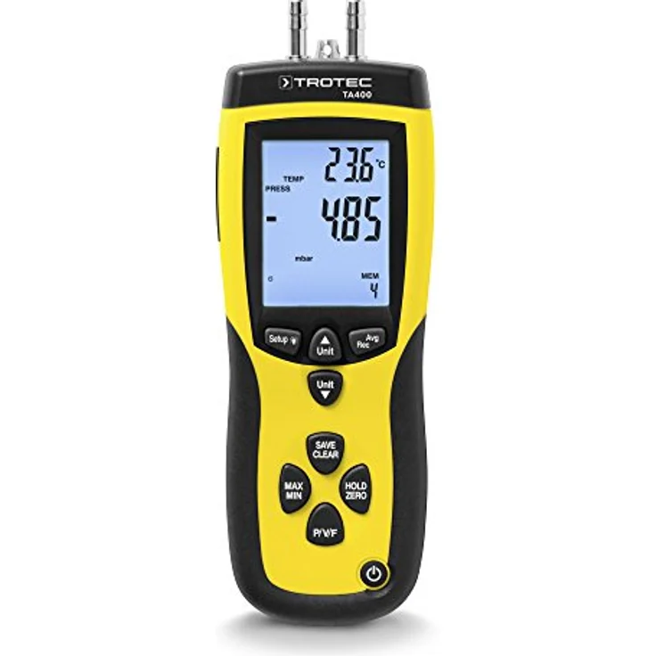 Trotec Anemometer TA400 Staurohr inkl. Kalibrier-Zertifikat – Bild 5