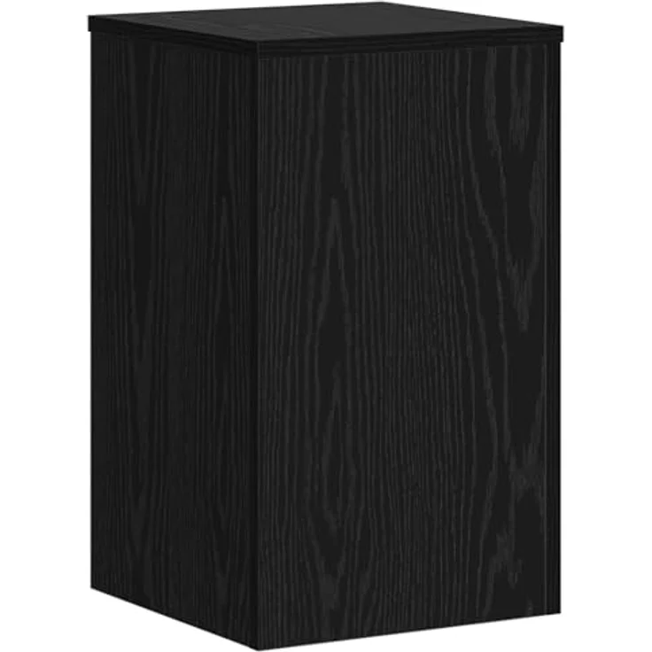 vidaXL Pflanzenständer Set, 2 Stück rechteckig aus Schichtholz in Schwarz-Eiche, 30x30x50 cm, für Innenräume – Bild 5