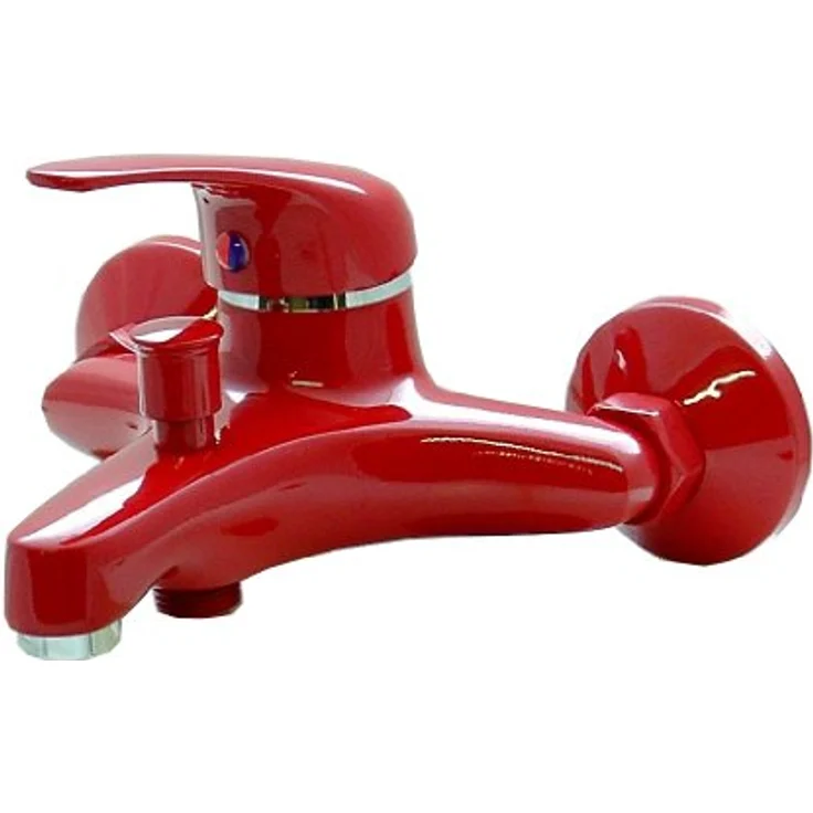 WAGNER design yourself Wannenarmatur Einhebelmischer in Weiß (RAL 9016) mit geräuscharmer Kartusche für Badewannen und Brause, einfache Montage – Bild 3