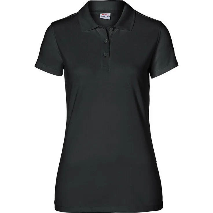 KÜBLER Damenpoloshirt schwarz Gr. XL