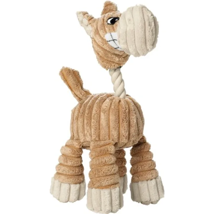 HUNTER HUGGLY GIRAFFE, Hundespielzeug, Plüsch, Giraffe, 25 cm, beige