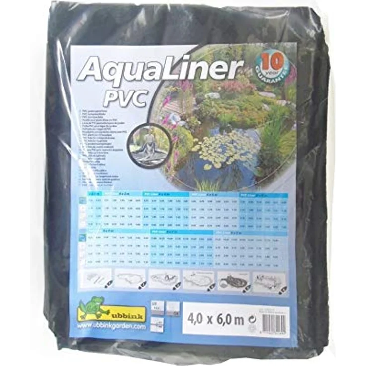 Ubbink Teichfolie Aqualiner, 0,5 mm, PVC, 6m x 4m – Bild 5