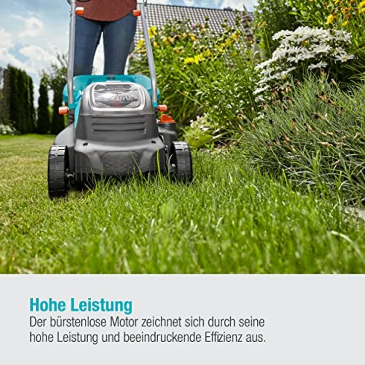 GARDENA Akkurasenmäher PowerMax 32 36V P4A solo 32 cm Schnittbreite ohne Akku und Ladegerät – Bild 5