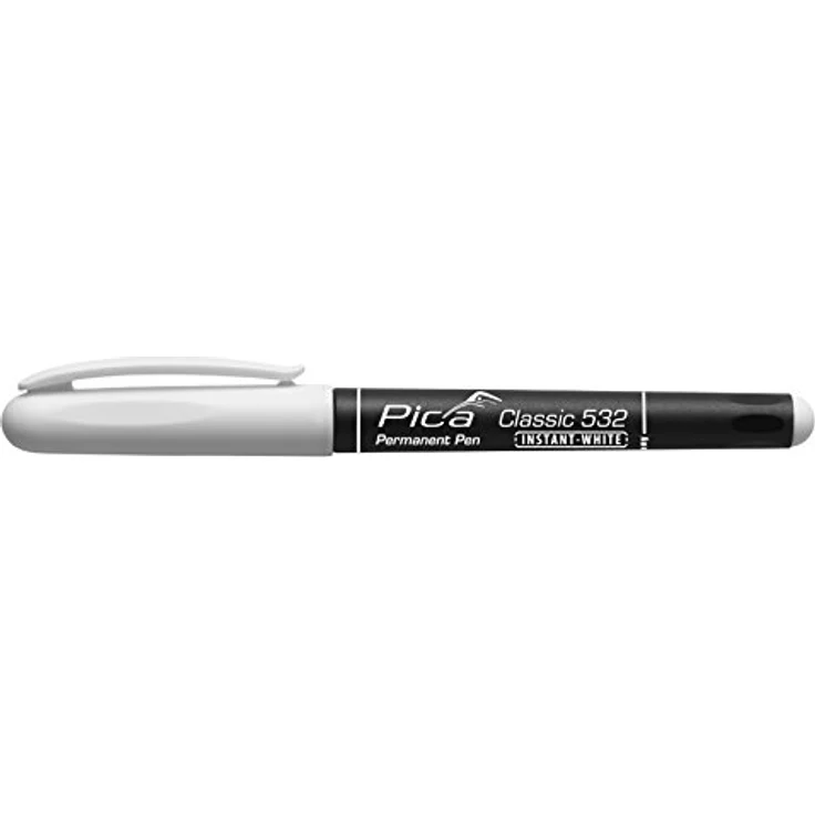 Pica 532/52 Classic 532 Permanent Marker 532/32 INSTANT-White Strichbreite 1-2 mm Rundspitze – Bild 2