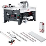 Mafell ERIKA 85 Unterflur-Zugsäge (2500 Watt Leistung, 85 mm Schnitttiefe, klappbares Untergestell, Inkl. Schiebeschlitten, Zusatztisch, Anschlaglineal, Parallelanschlag und Cleanbox)