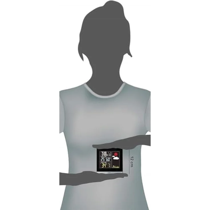 Technoline WS 6448, Innenluftfeuchtigkeit und Temperaturmesser mit Wettervorhersage – Bild 4