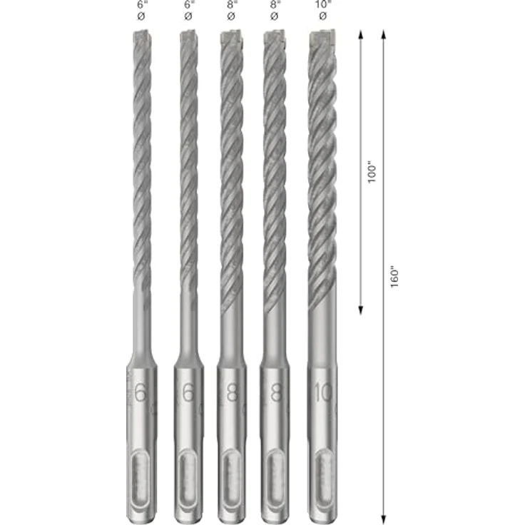Bosch 2608833911 SDS ? Spiel Plus-5 X 6 ? 5 ? 6 modern (5U), Gr – Bild 4