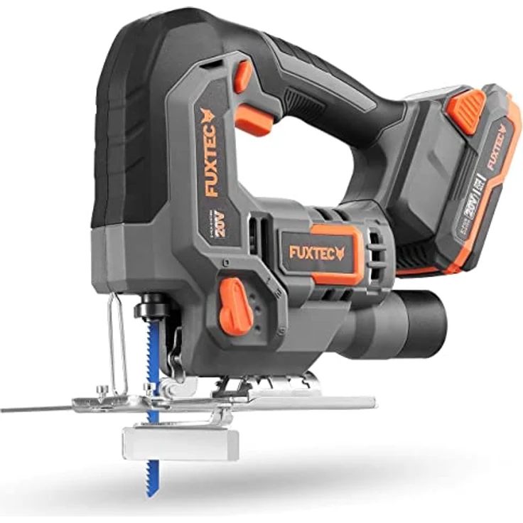 FUXTEC Akku Stichsäge FX-E1JS20-SET, 20V, 1 x 2,0 Ah Akku, Ladegerät – Bild 3