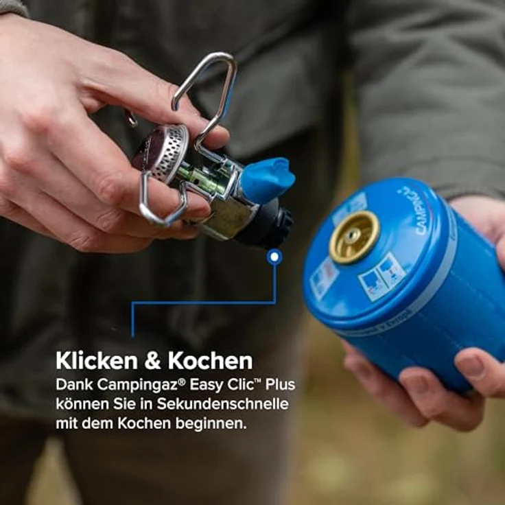 Campingaz Camp Bistro 3, Gas-Campingkocher mit Easy Clic Plus-System, leicht und kompakt – Bild 8
