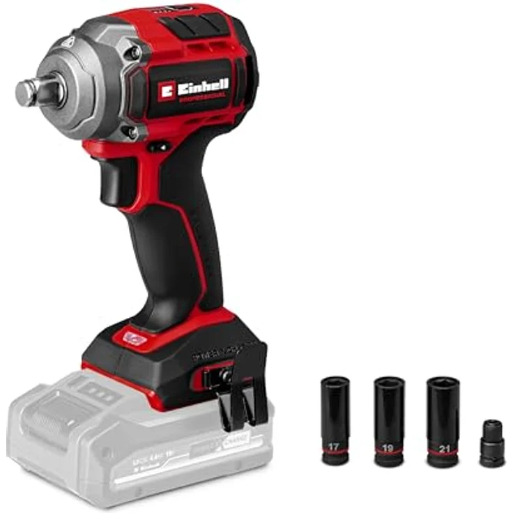 Einhell Professional Akku-Schlagschrauber TP-CW 18/350-C Li BL-Solo, 18 V, 350 Nm Drehmoment, Brushless Motor, Außenvierkant-Aufnahme, ohne Akku – Bild 1