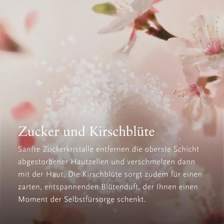 RITUALS Body Scrub The Ritual of Sakura, Körperpeeling mit Zucker, Kirschblüten und Jojobaöl, 250 g – 91% natürliche Inhaltsstoffe – Bild 4
