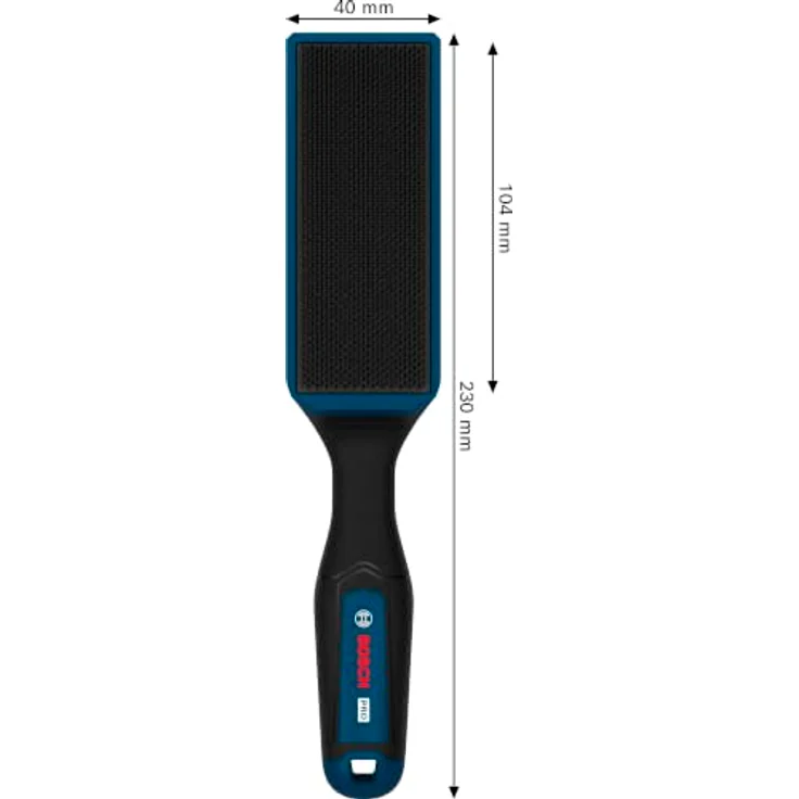 BOSCH PRO Feilenbürste 230 mm, effiziente Werkstattfeile mit C-Stahl Drahtteller zur schnellen Reinigung von Handfeilen und Raspeln – Bild 3