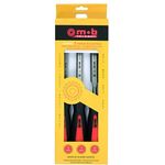 Peddinghaus Handwerkzeuge Stechbeitelsatz 3-teilig, 10/15/20 mm, 998901 - Mit 4-Komponentenheft und ergonomischem Griff, Chrom-Vanadium-Stahl