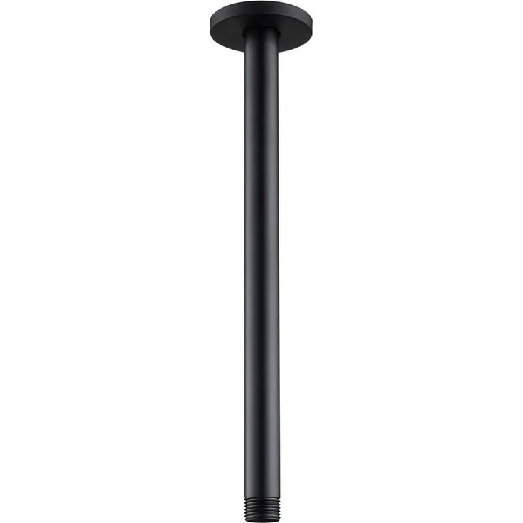 Aloni Kopfbrause A13B, Brausearm Deckenanschluss Schwarz Matt, 30 cm – Bild 1
