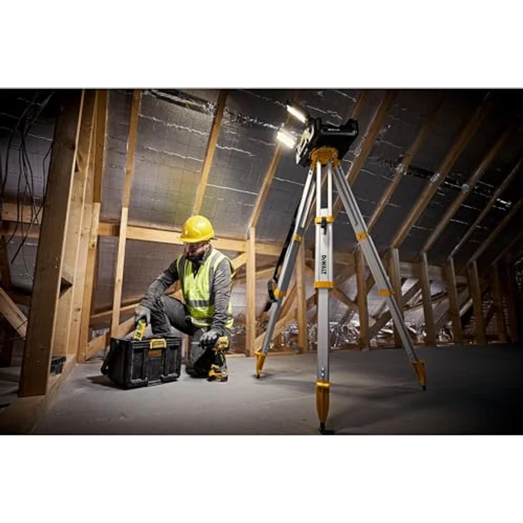 DeWalt ToughSystem 2.0 Werkzeugbox mit integrierten LED-Arbeitsleuchten, 14 l Fassungsvermögen, 22 kg Belastbarkeit, kompatibel mit 18V Akkus, schwarz – Bild 5