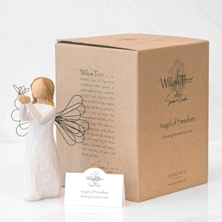 Willow Tree 26219 Figur Engel der Freiheit, 3,8 x 3,8 x 12,7 cm – Bild 7