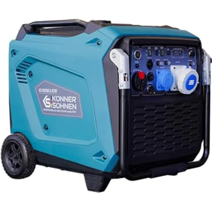 Könner & Söhnen Invertergenerator KS 9500iE S ATSR, 9,5 kW, leiser Betrieb, automatische Notstromversorgung, Fernsteuerung, 10 Std. Laufzeit – Bild 1