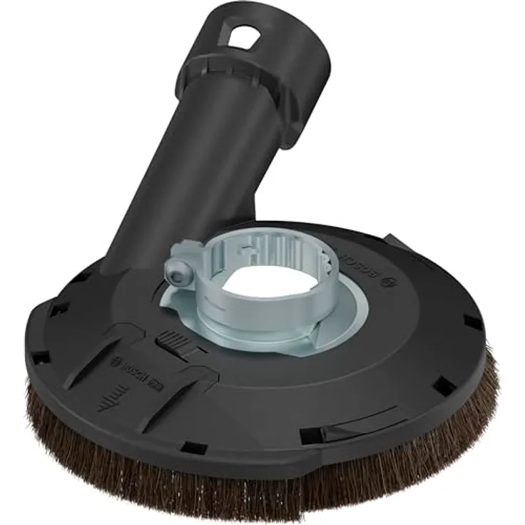 Bosch PRO Absaughaube für kleinen Winkelschleifer, Ø 115/125 mm, effiziente Staubreduzierung beim Schleifen