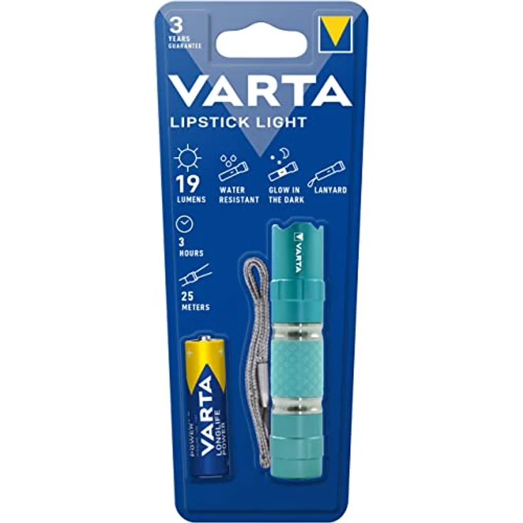 Varta Lipstick Light LED-Taschenlampe blau – Bild 2