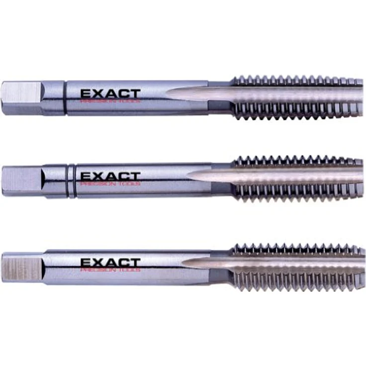 EXACT 30107 Handgewindebohrer Satz M12 HSS DIN 352 – Bild 2