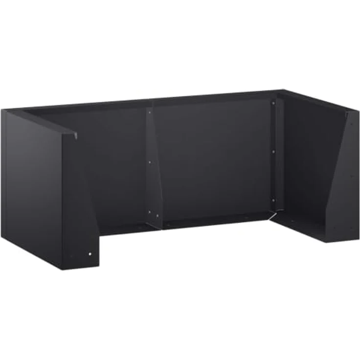 vidaXL Beetumrandung Stützmauer, modular und wetterbeständig, 6 Teile, Stahl schwarz, 200 x 100 x 50 cm – Bild 5