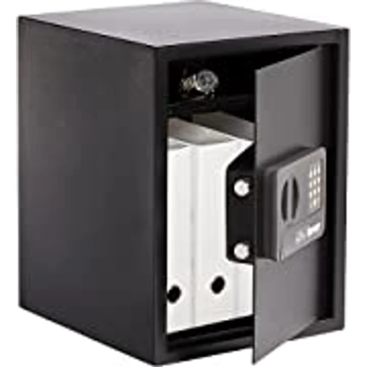 BURG-WÄCHTER Möbeltresor mit elektronischem Zahlenschloss, Favor S 7 E, Schwarz – Bild 3