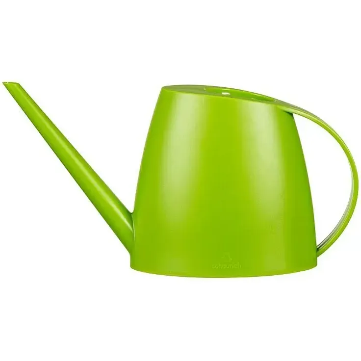 Scheurich Gießkanne Lilly (Matt Green) mit 1,5 l Fassungsvermögen und ergonomischem Griff, tropfenfreies Gießen