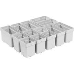 Festool Einsatzboxen 50x50/50x100x68-Set, 13-teiliges Set für Sortainer³ und Systainer³ Combi zur individuellen Schubladeneinteilung