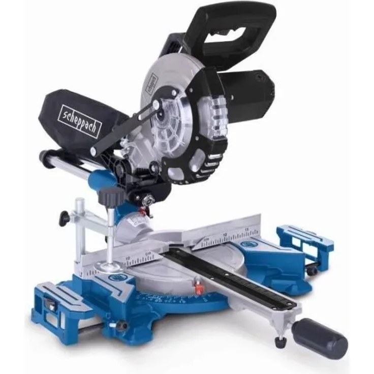 Scheppach HM 185, Radial-Gehrungssäge mit 1400 W und 185 mm Blattdurchmesser für Holz