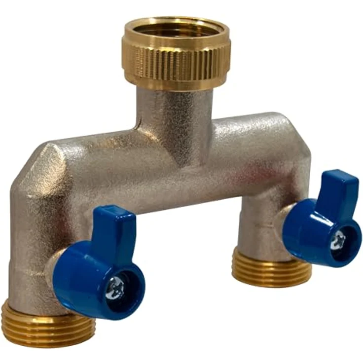 S & M 551352 Dual 3-4 Buchse 2 männlichen Ausgänge 3-10,2 cm Bewässerungszubehör – Bild 5