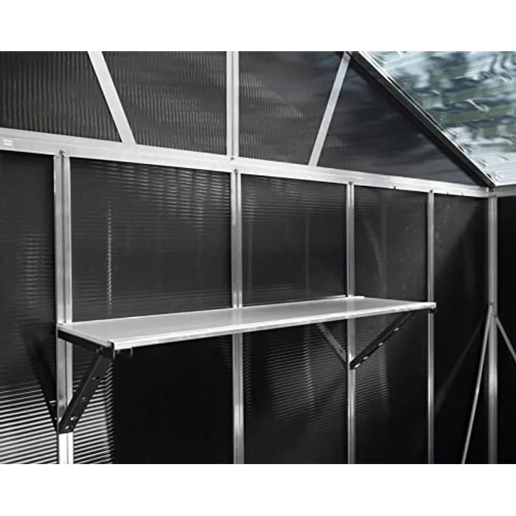 Palram YUKON SHED SHELF KIT – 4 PACK Geräteschuppen, grau