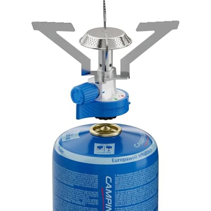 Campingaz Campingkocher Camping Connect, Gaskocher mit 1.25 kW Leistung und Easy Clic Connect, blau-silber – Bild 8