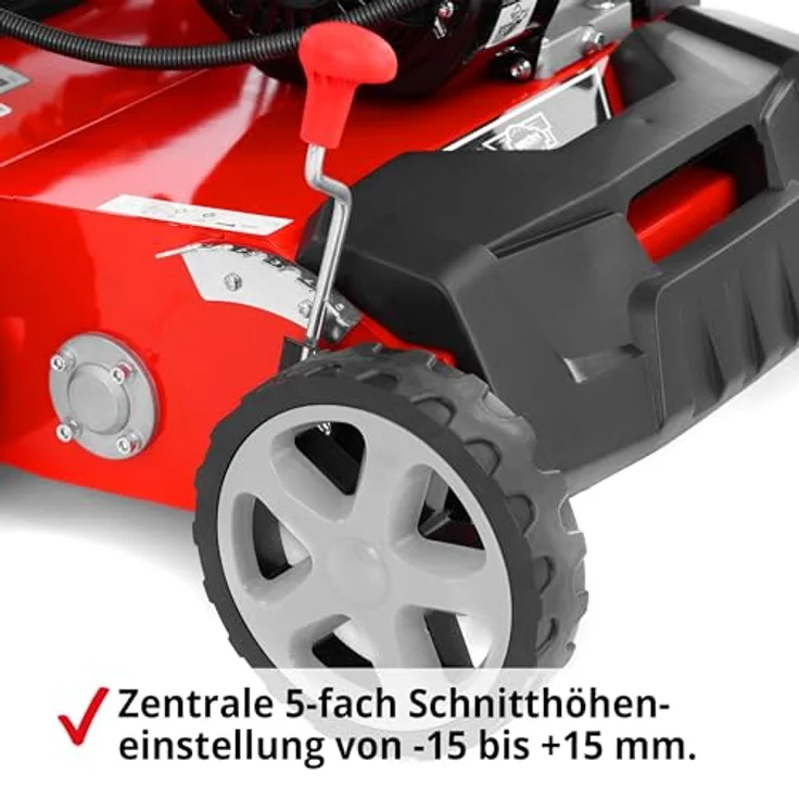 Hecht Benzin-Vertikutierer 5645, 2in1 Rasenlüfter mit 40 cm Arbeitsbreite, 5,8 PS, 15 Messer und 26 Federkrallen – Bild 8
