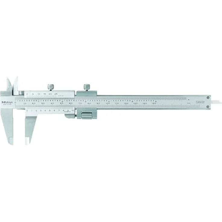 Mitutoyo 532-119 Messschieber mit Feineinstellung, 0-130 mm – Bild 2