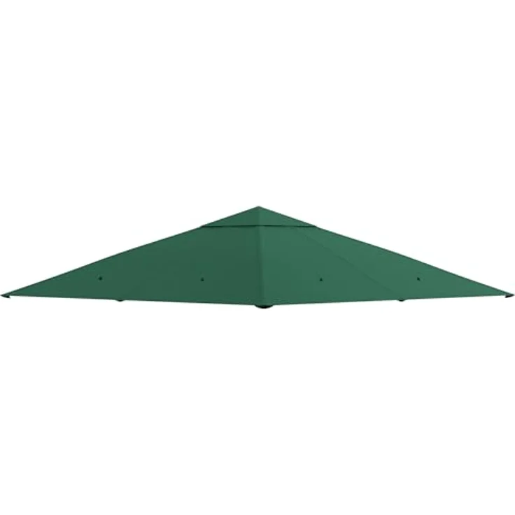 Outsunny Pavillon-Ersatzdach Outsunny Pavillondach, Ersatzdach, Pavillonabdeckung, Grün, 295 x 295 cm (Wasserundurchlässig, UV-resistent) – Bild 2