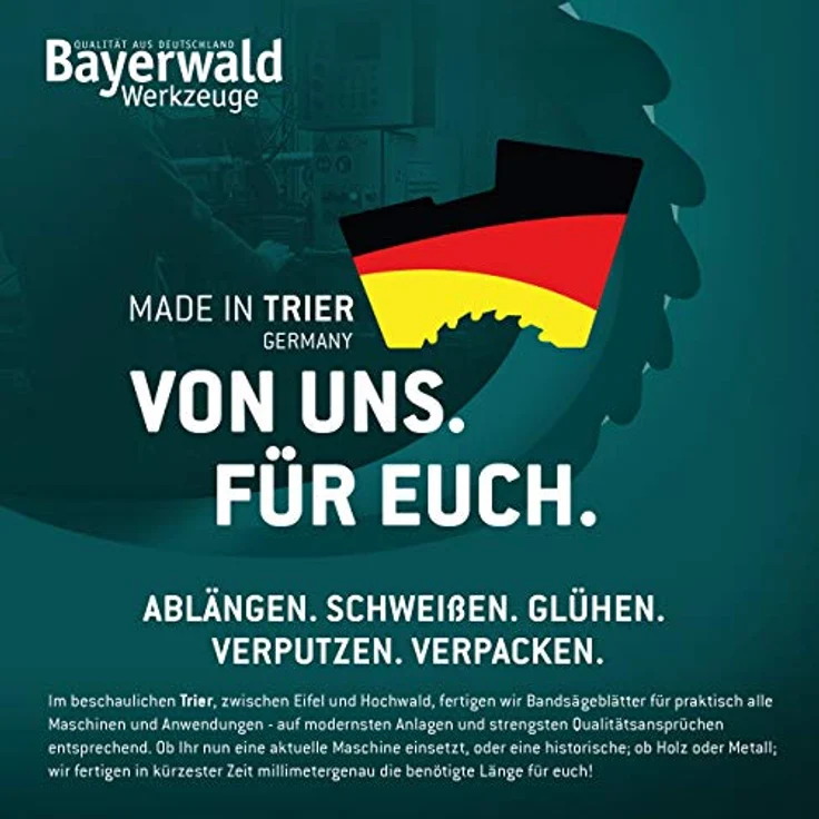 Bayerwald Bandsägeblatt - 2232 x 8 x 0.65 x 6 – Bild 9