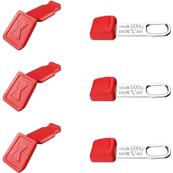 Knipex 00 63 06 tcr Zangenöse, 3er Set ColorCode und TetheredTool Clips für Absturzsicherungen – Bild 1