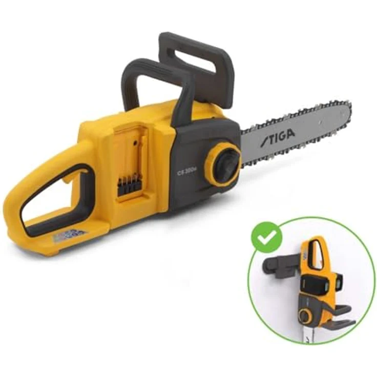 Stiga Akku-Kettensäge 'CS 300e Solo', 30 cm Oregon Schwert, bürstenloser 1000 Watt Motor, 15 m/s Kettengeschwindigkeit, ohne Akku und Ladegerät – Bild 2