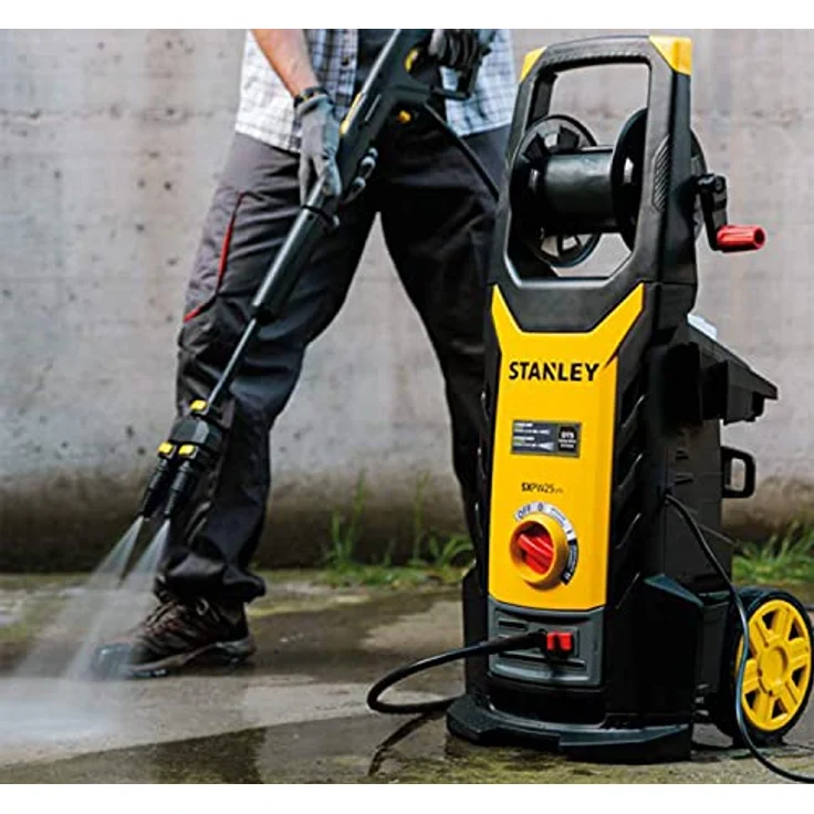 Stanley SXPW25DTSE Hochdruckreiniger mit Dualtech System 2500 W 810 l h 150 bar – Bild 5