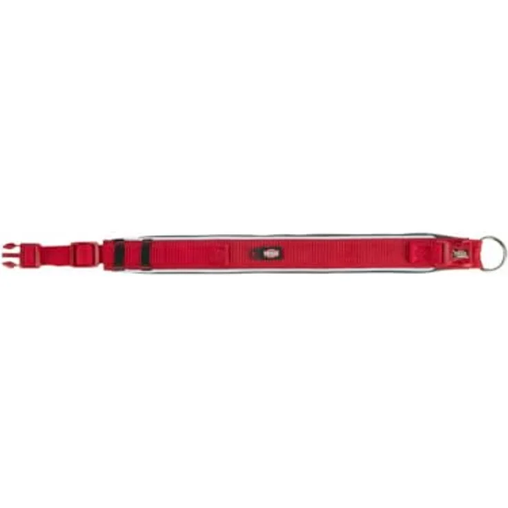 Trixie Premium-Hundehalsband, Graphitrot, XS/S, verstellbar 27-35 cm, leicht und langlebig – Bild 5