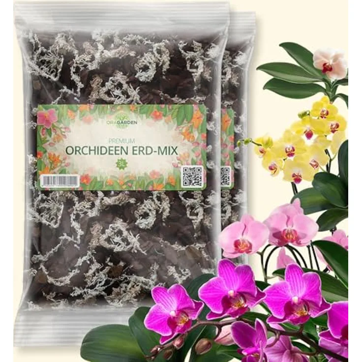 OraGarden Orchideenerde Orchideensubstrat Orchideen ERD-Mix Blumenerde (6L)
