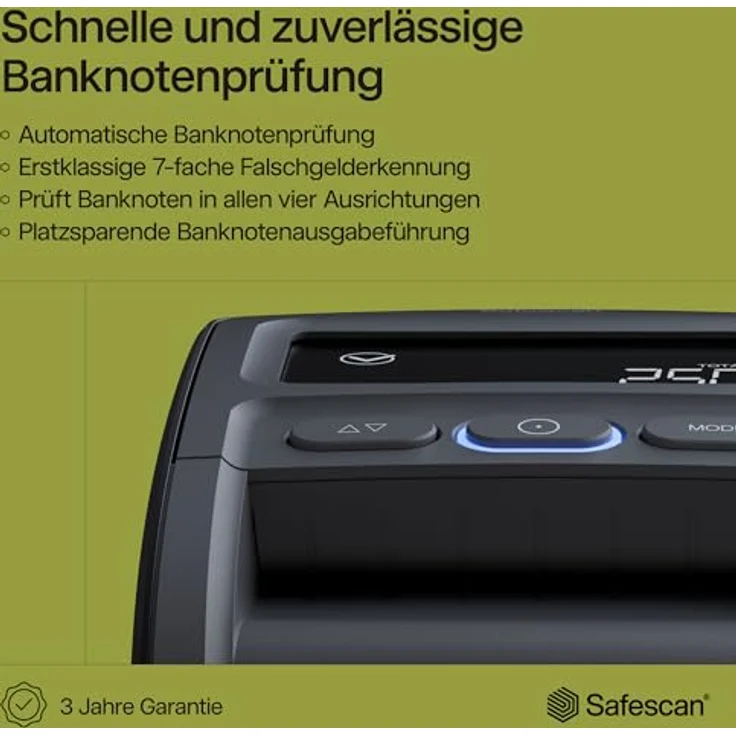 Safescan Geldscheinprüfgerät 155-S (G2) (112-0668) – Bild 2