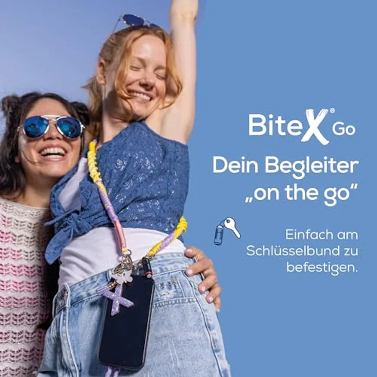 Beurer BiteX Go Deep Black, Insektenstichheiler für Smartphone mit USB-C, Hitzestift gegen Juckreiz & Schwellungen, mit Licht und 2 Programmen – Bild 4