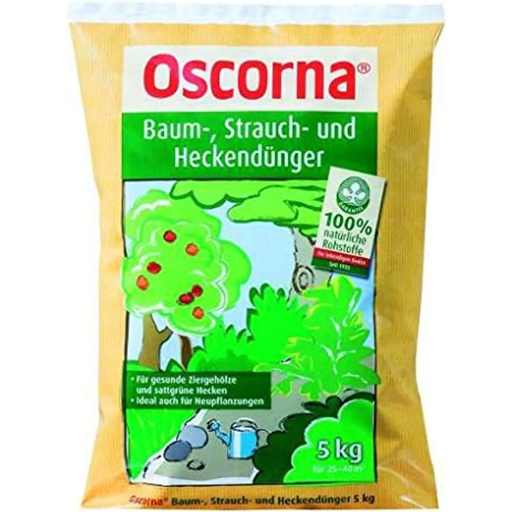 OSCORNA Baum-, Strauch- und Heckendünger 5 kg – Bild 2