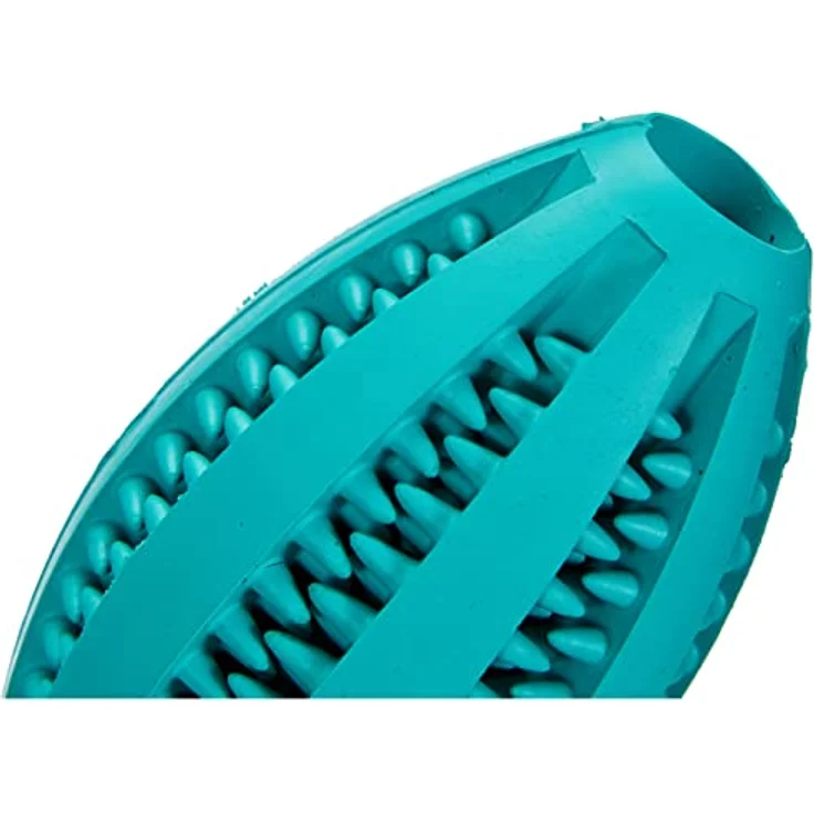 Trixie Denta Fun Rugbyball, Mintfresh, Naturgummi 11 cm – Bild 4
