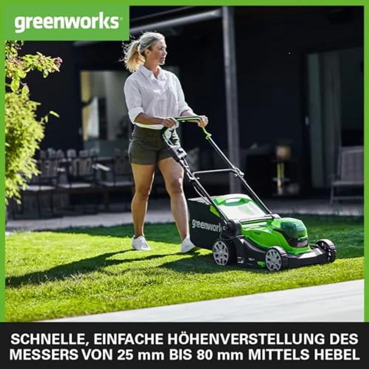 Greenworks Tools G24X2LM412x Rasenmäher – Bild 6